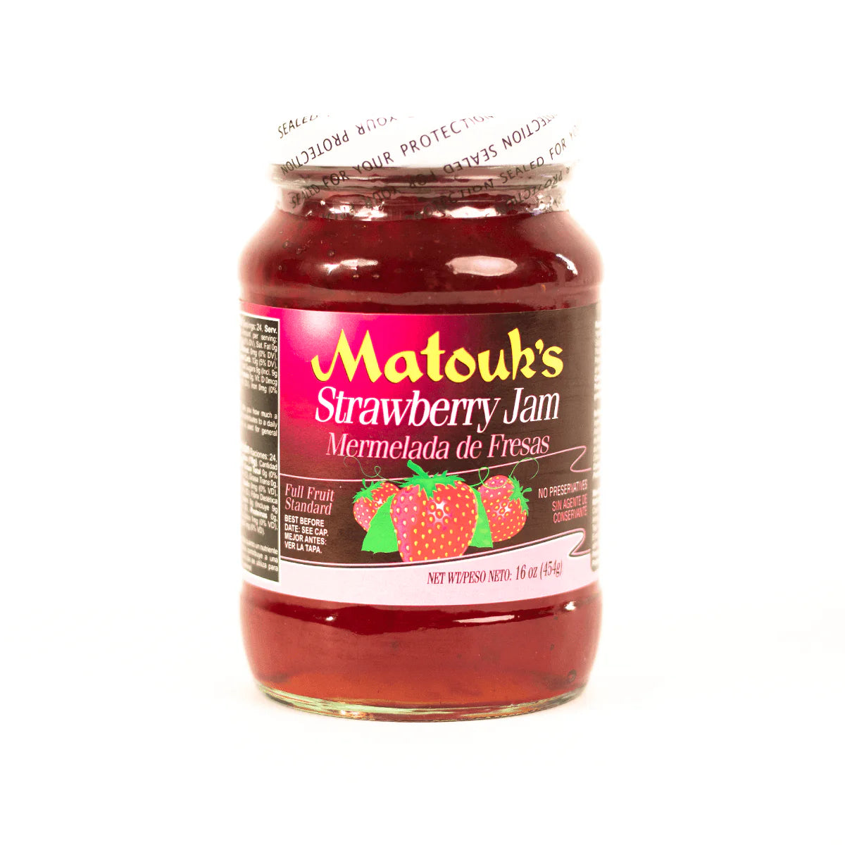 Matouk's Strawberry Jam, 16oz